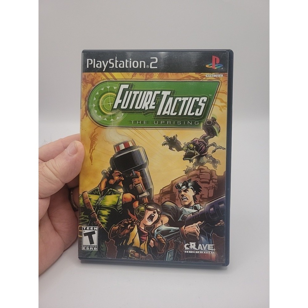 Future Tactics The Uprising PS2 Sony PlayStation 2 Complete CIB Game w/ Manual